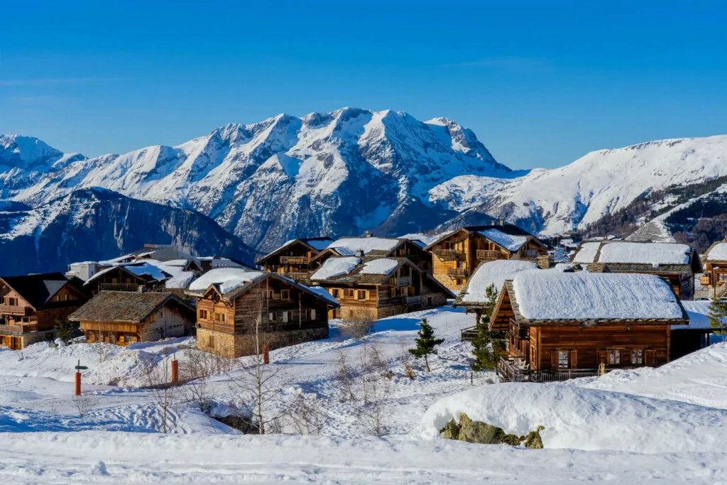 The ski resort of Alpe d’Huez